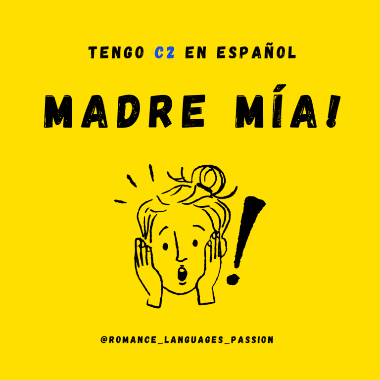 Madre mia is a Spanish expression to show your surprise to something